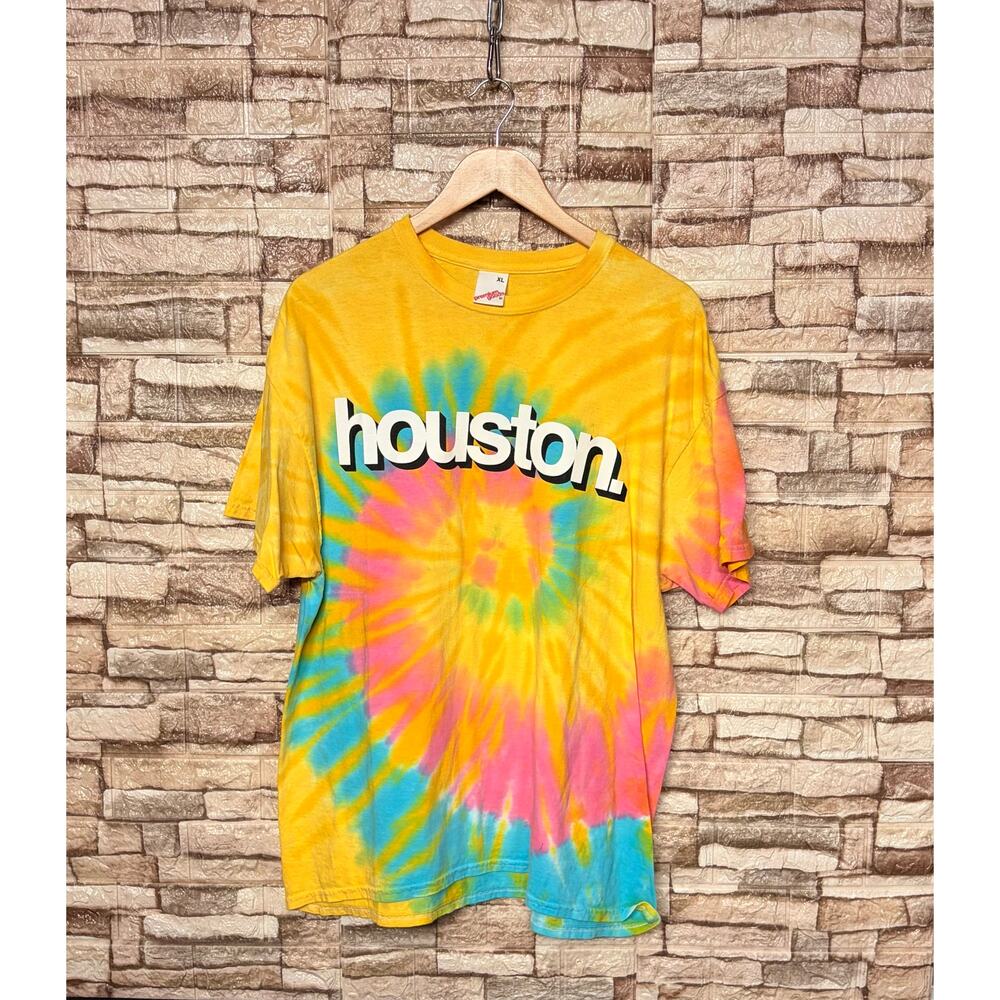 Premium Goods Houston Tye dye t shirt Size X large
